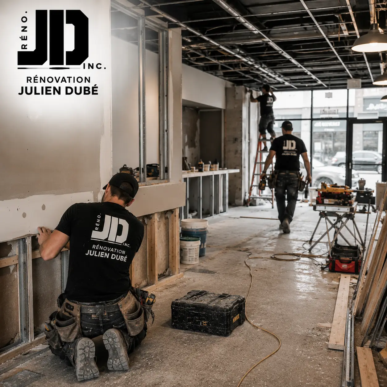 Rénovation Julien Dubé - commercial
